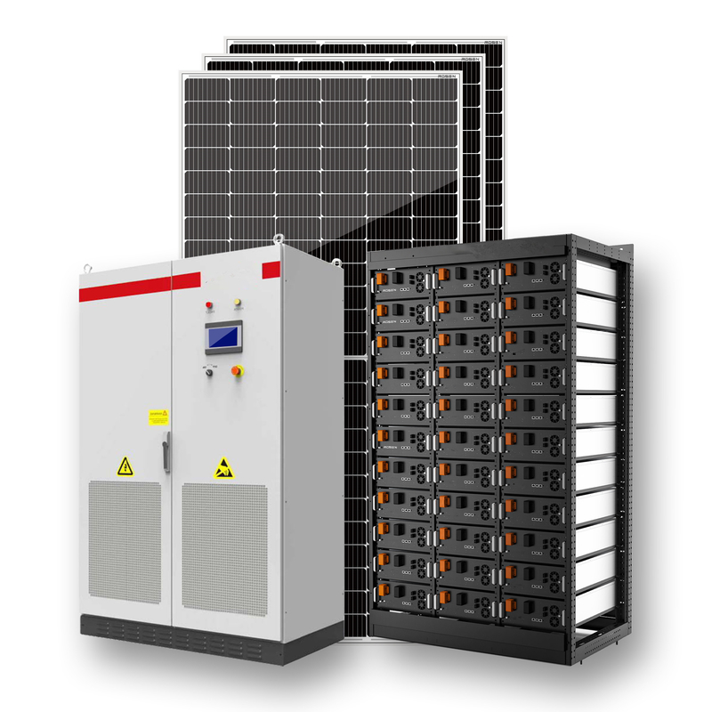 Solar System 30kW 150kW 300kW Hybrid Solar Panel Kit System 30KW Complete solar system