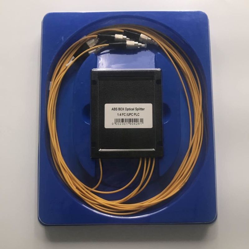 FTTB FTTH SC/UPC Optical Fiber PLC Splitter 1x8 ABS Box Type