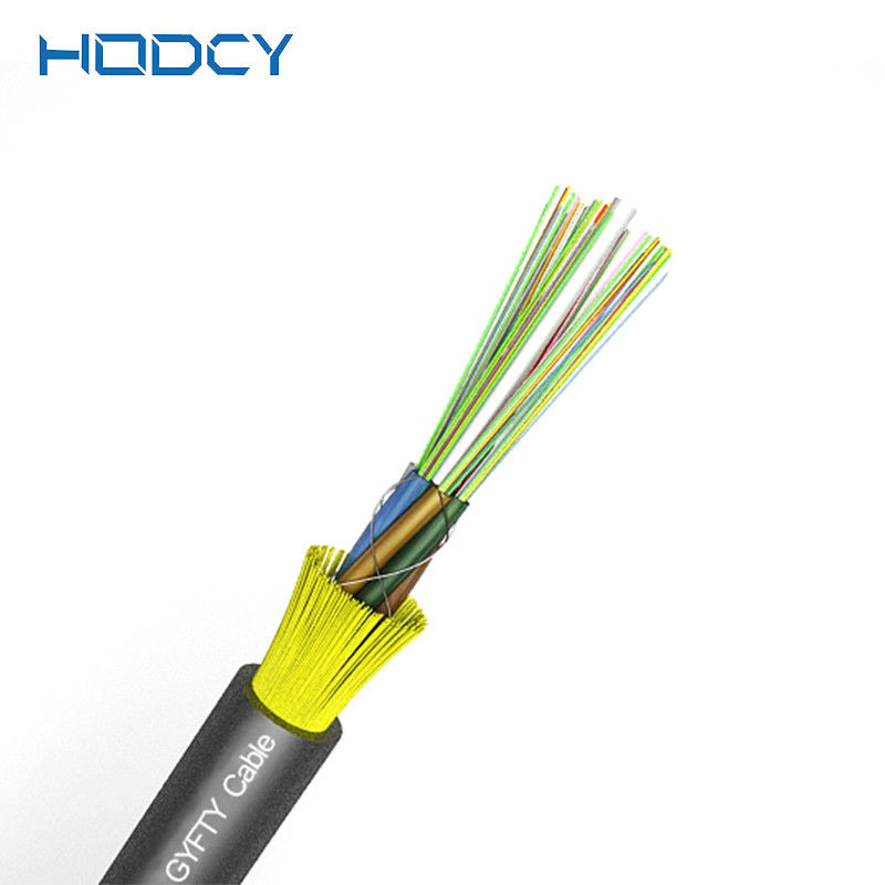 GYFTY Outdoor Fiber Optic Cable High Voltage Aerial G657A G652D FRP Strength Member