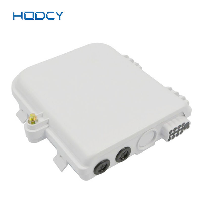 FTTH 8 Ports Fiber Optic Distribution Box 1:8 Outdoor Wall Mounting PLC Splitter
