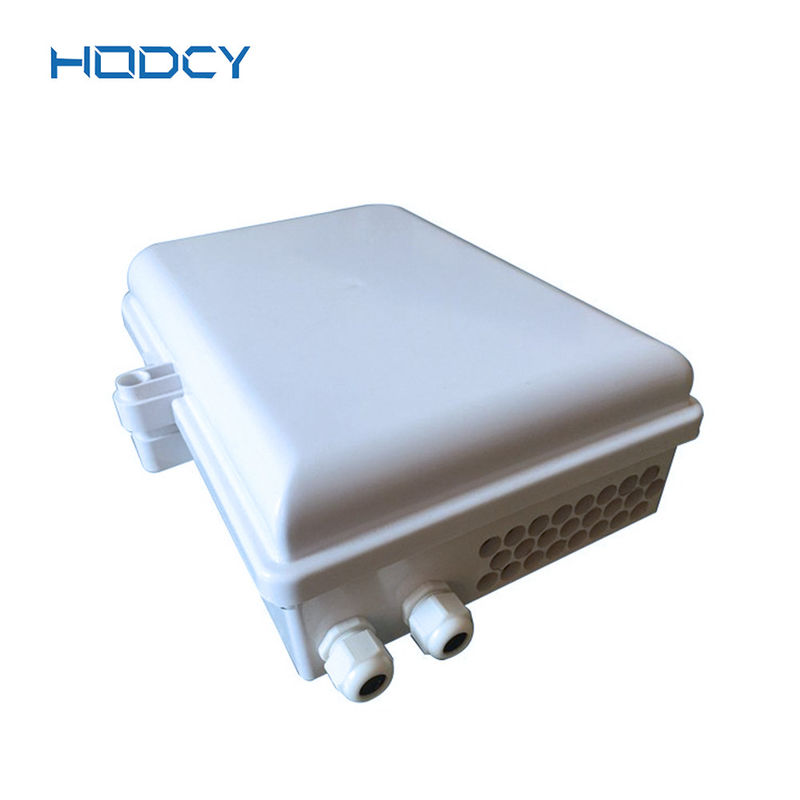 1*16 Fiber Network Distribution Box , 24 Core CTO FTTH Fiber Optic Termination Box