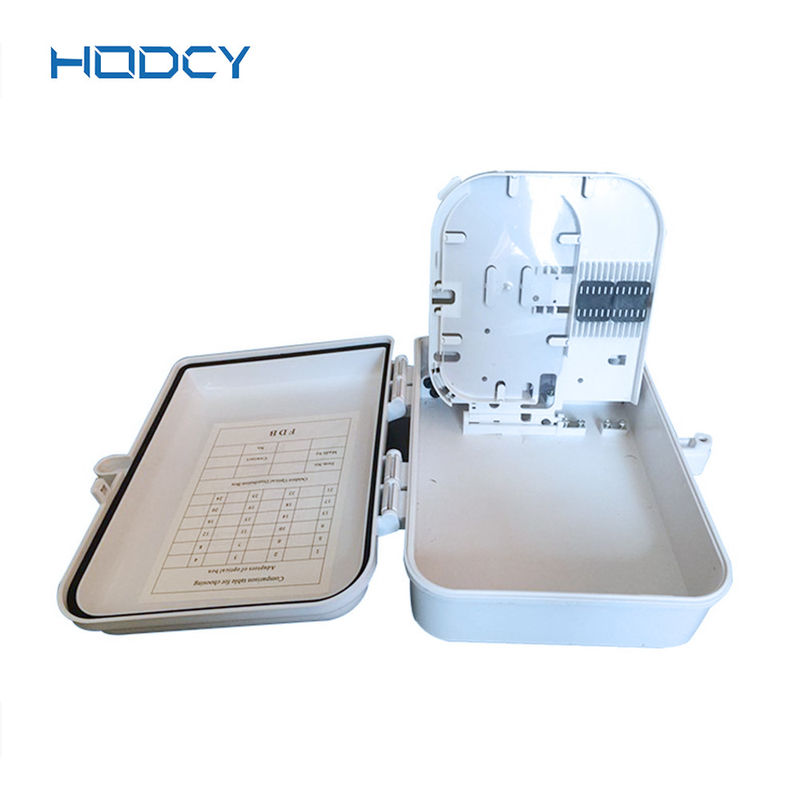 1*16 Fiber Network Distribution Box , 24 Core CTO FTTH Fiber Optic Termination Box