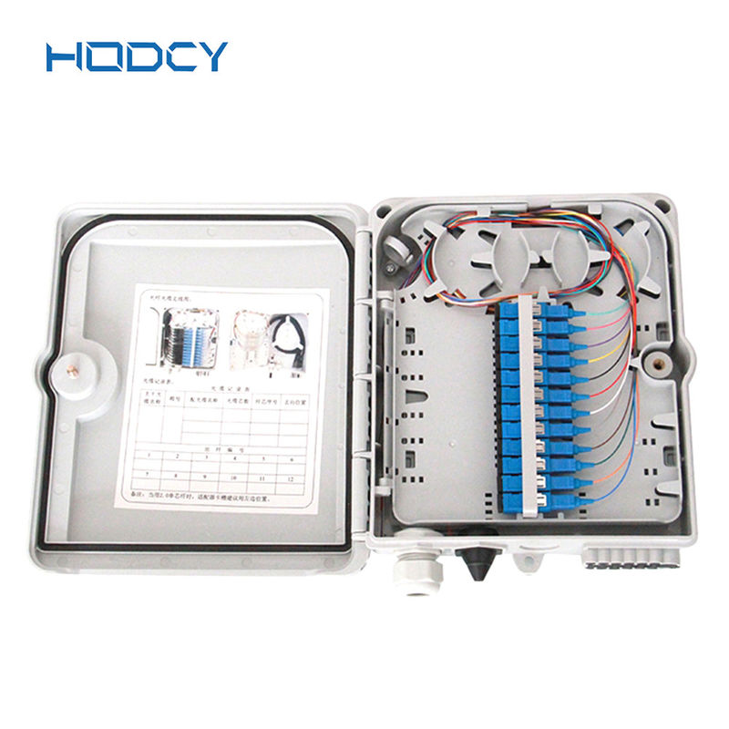 NAP Fiber Optic Distribution Box 16 Core FDB Wall Mount Termination Box