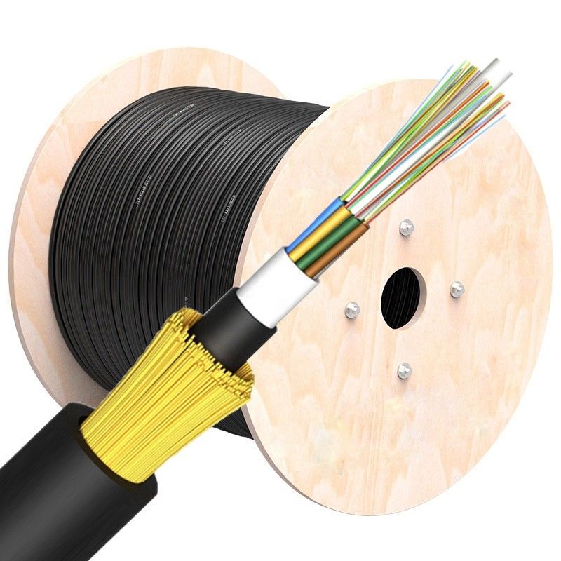 2km ADSS Single Mode Outdoor Aerial All Dielectric Self Supporting Fiber Optic Cable