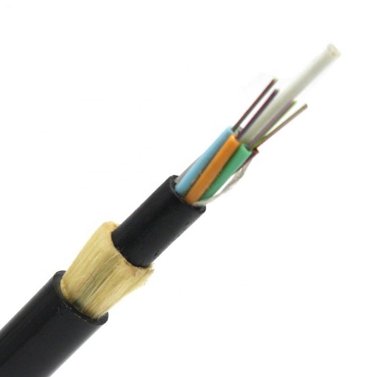 GYTS Duct Direct Method ADSS Aerial Fiber Optic Cable 24 Core Moisture Proof