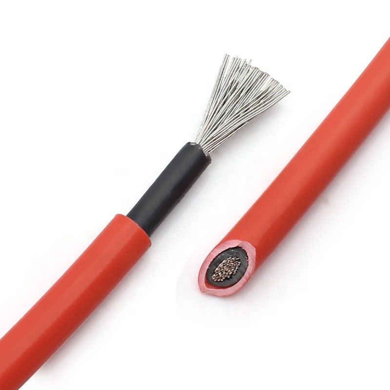 1.5mm2 PV Solar Cable Dual Core 2000 AWG Flame Resistance Tinned Copper Conductor