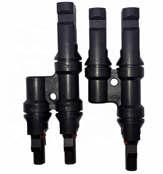 MC4T3 MC4Y Solar PV Connector / Renewable Energy Connector 25g T type 2 to 1