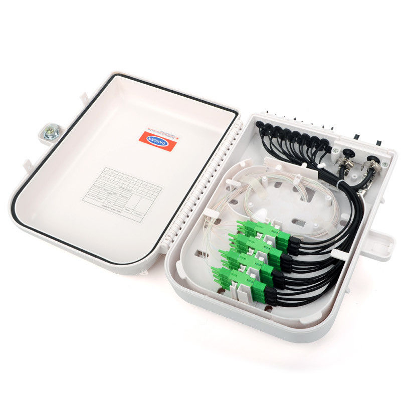 8 12 16 Core Fiber Optic Distribution Box 1.2kg Optical Network Terminal Box