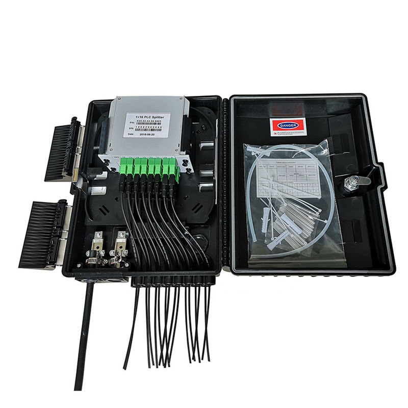 ABS FDB Nap Fiber Optic Distribution Box 16 Ports Network Termination Box