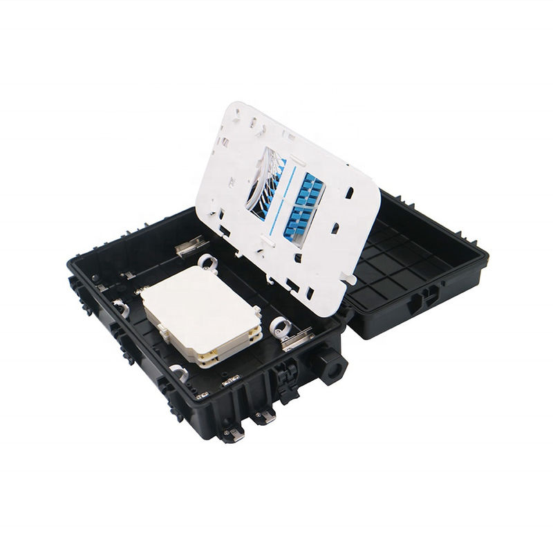 ODF 12 Port Fiber Termination Box , PLC Splitter Box Wall Mout / Polt Mount