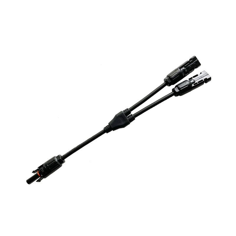 4 In 1 MC4Y Solar PV Connector 30A Electric Wire Connector 1pin