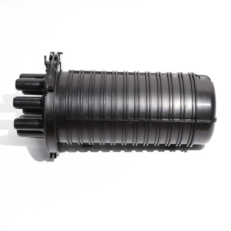 144 Cores Aerial Fiber Splice Enclosure Junction Box Heat Shrinkable Type 507*200mm