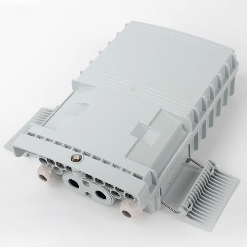 16 Core FTTH Fiber Access Terminal Box Caixa Caja Outdoor Wall With CTO Inline Drop Cable