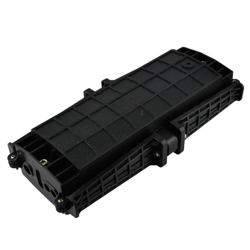 IP68 FTTH Horizontal Fiber Optic Joint Closure 48 96 Cores 2 Inlet 2 Outlet