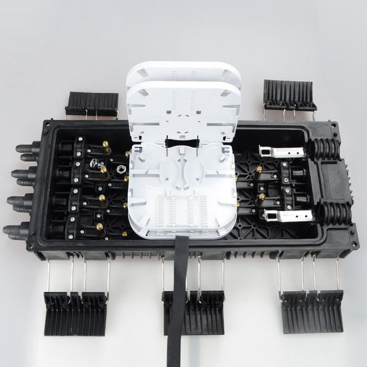 Outdoor Fiber Optic Splice Closure Wall Pole Mount 4 6 8 12 16 24 Core