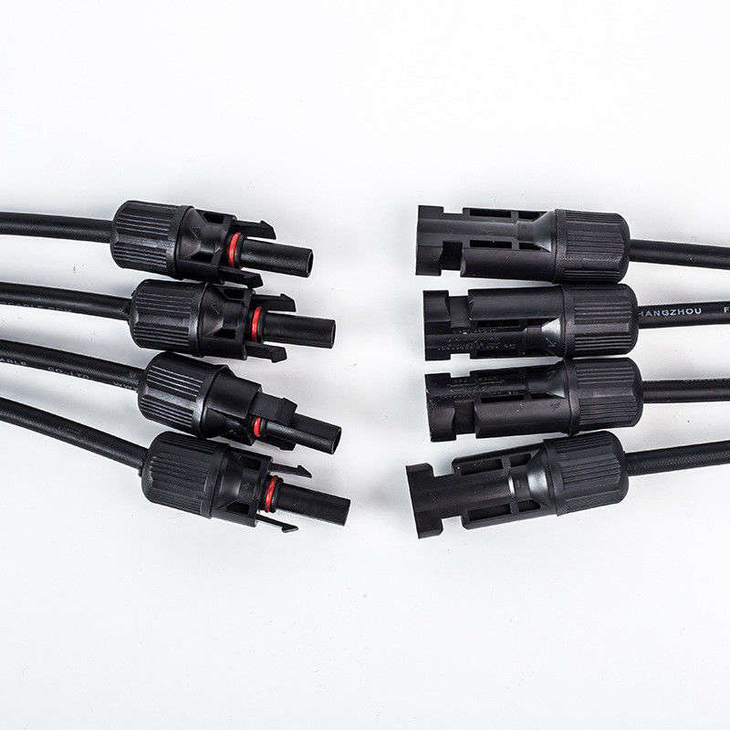 MC4 Y Solar Branch Connector 1 To 4 IP68 For Power Generation