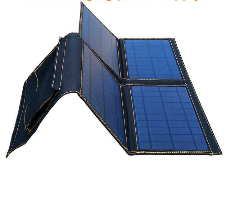 Camping 28W 24W Small Portable Waterproof Folding Solar Panel 5V Outdoor Charging