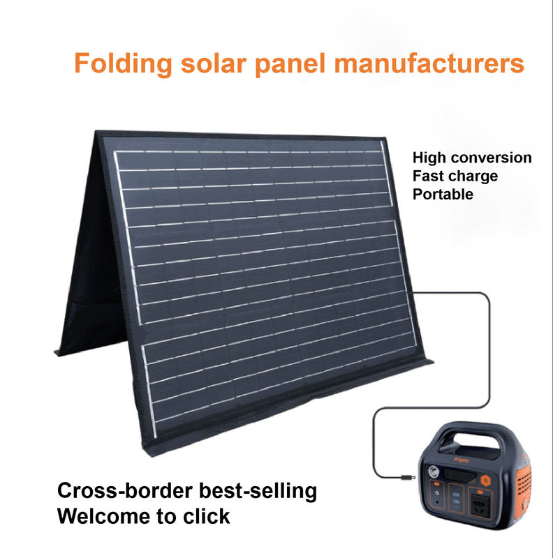 Waterproof Solar PV Panel Charger Dual 100w 5V 2.1A USB Portable 2 Folding