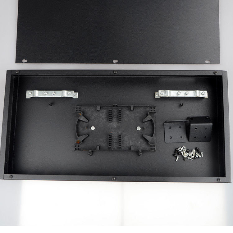 ROHS 24 Port Fiber Optic Patch Panel / 19 Inch Rack Mount Network Distribution Frame