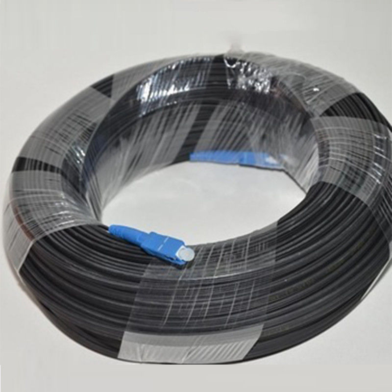 FTTH Fiber To The Home Cable , 8.5kg/km 1F-4F SC Fiber Optic Cable