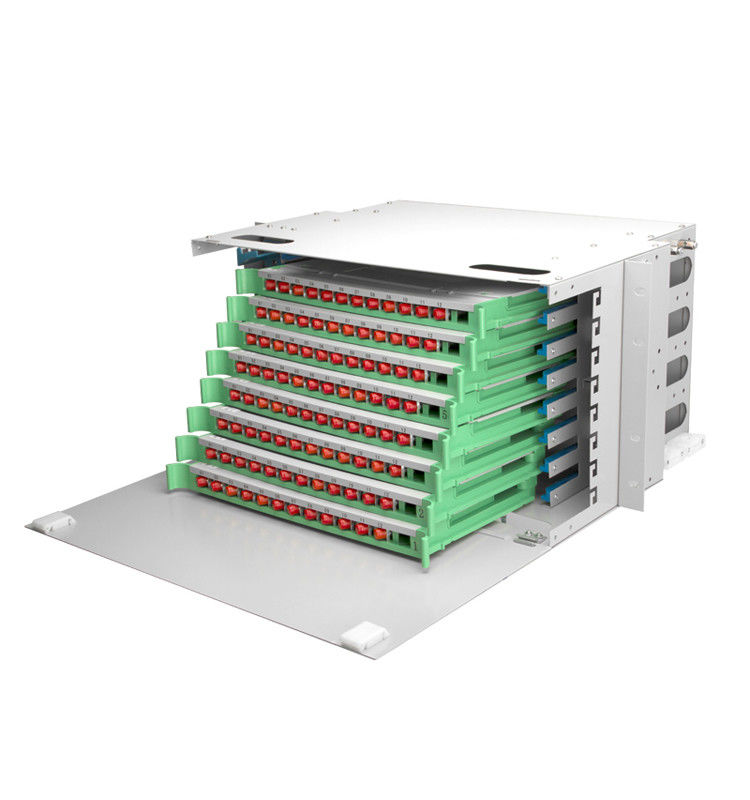 144 12 96 24 Core SC ODF Fiber Distribution Panel  IP55 48 Port