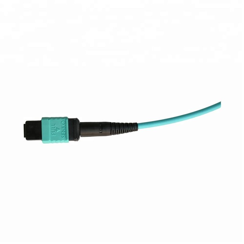12 Fibers Female MPO Fiber Optic Patch Cord Pigtail Cable 0.9mm 2.0mm 3.0mm