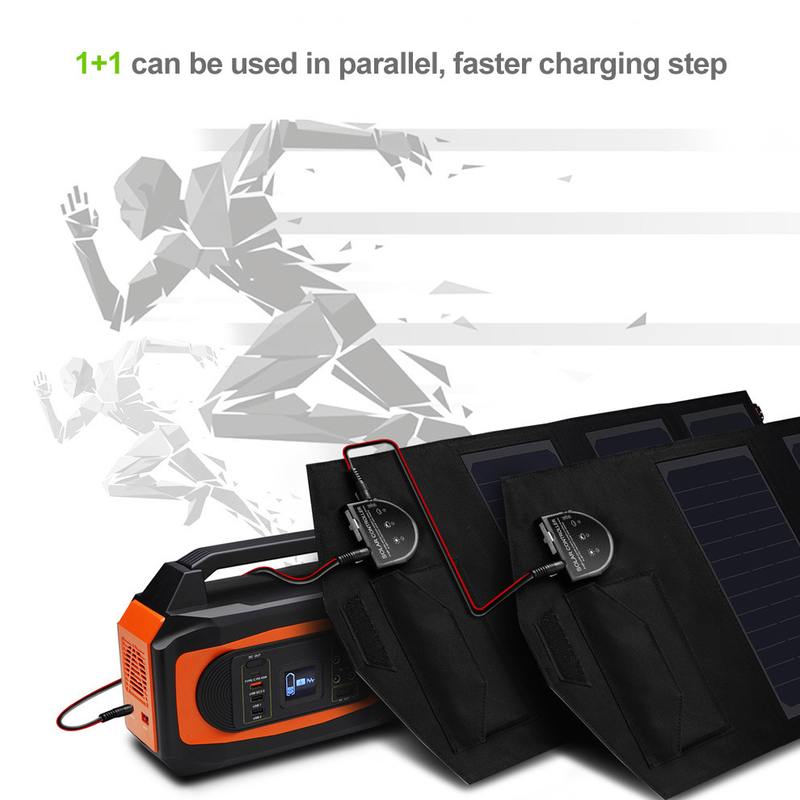 70W Solar Energy System Foldable Solar Panel Charger 5V USB Parallel Port Compatible Notebook
