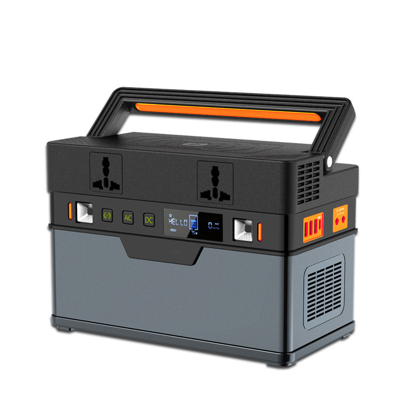 500Wh Portable Power Station Solar Mobile Lithium Battery Pack For Outdoor RV Camping
