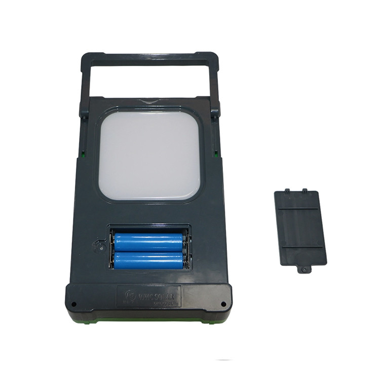 Flashlight Portable Solar Powered Generator Kit Panel For Home Emergency Backup 
