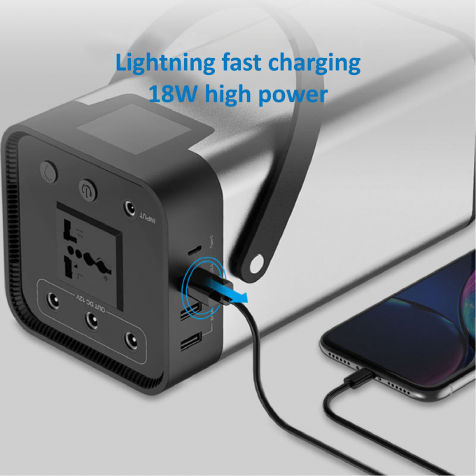 54000mah Lithium Portable Power Station 200W 220V Commercial Solar Generator 1