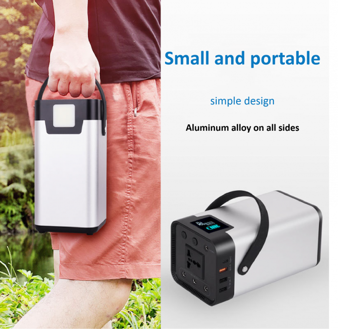 54000mah Lithium Portable Power Station 200W 220V Commercial Solar Generator 5